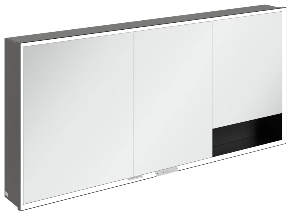 Villeroy & Boch Aufputz-Spiegelschrank My View+ 00, 1600x750x168 mm, mit Beleuchtung und Absenkautomatik