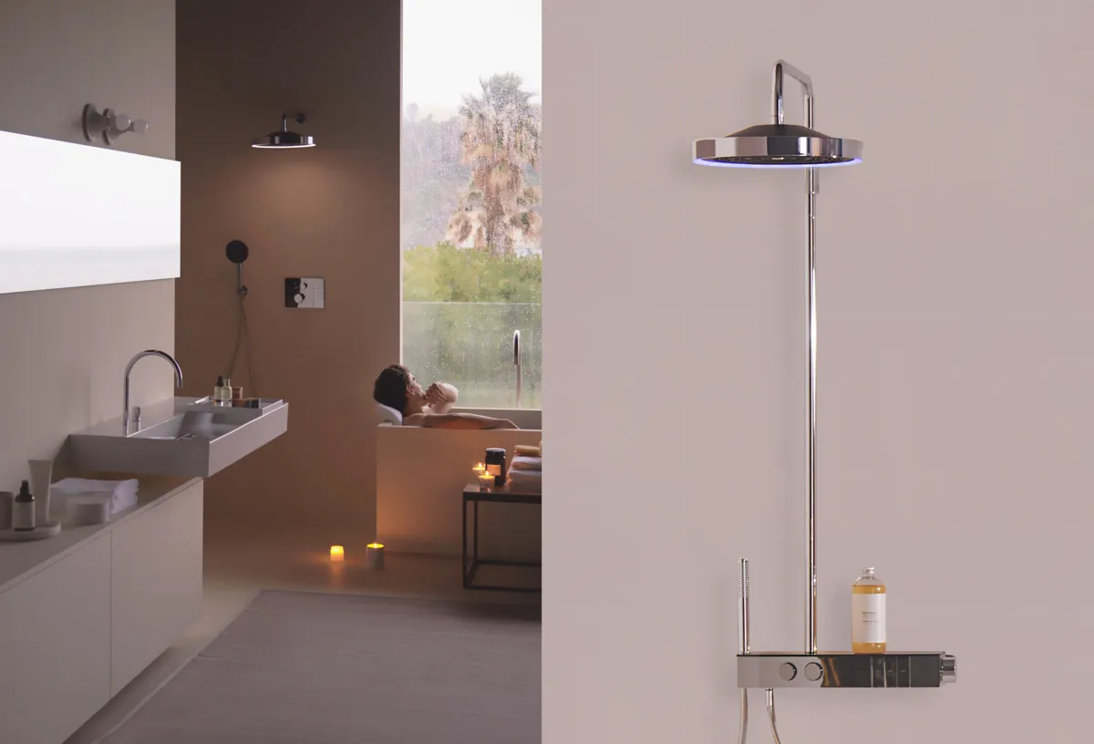 Waschbecken „Solos“ 121,5 × 51,5 × 12,5 cm, Hahnlochposition links in Weiß Waschbecken „Solos“ 121,5 × 51,5 × 12,5 cm, Hahnlochposition links in Weiß