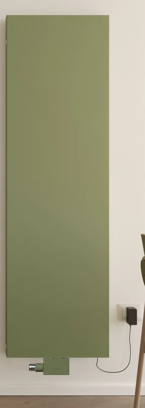 BEMM Relax Air Hybrid Komfort Raumheizkörper Serie REA in Schwarz RAL 9005 mit Ventilation und axialen Silence-Ventilatoren