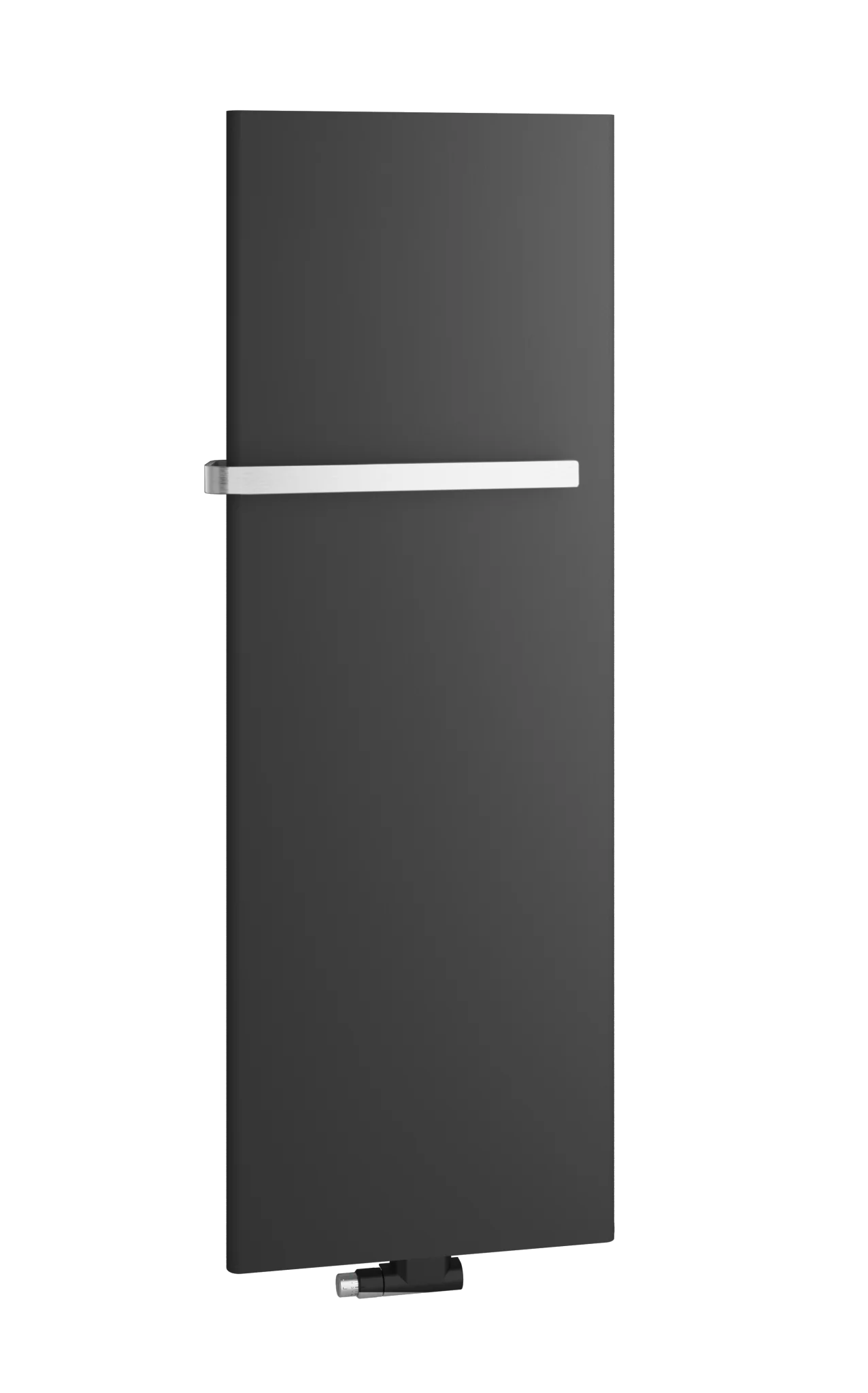 Kermi Design-Elektroheizkörper Elektro-Zusatzbetrieb „Pateo®“ 50 × 152,5 cm in Schwarz Soft (RAL 9005, matt) Kermi Design-Elektroheizkörper Elektro-Zusatzbetrieb „Pateo®“ 50 × 152,5 cm in Schwarz Soft (RAL 9005, matt)