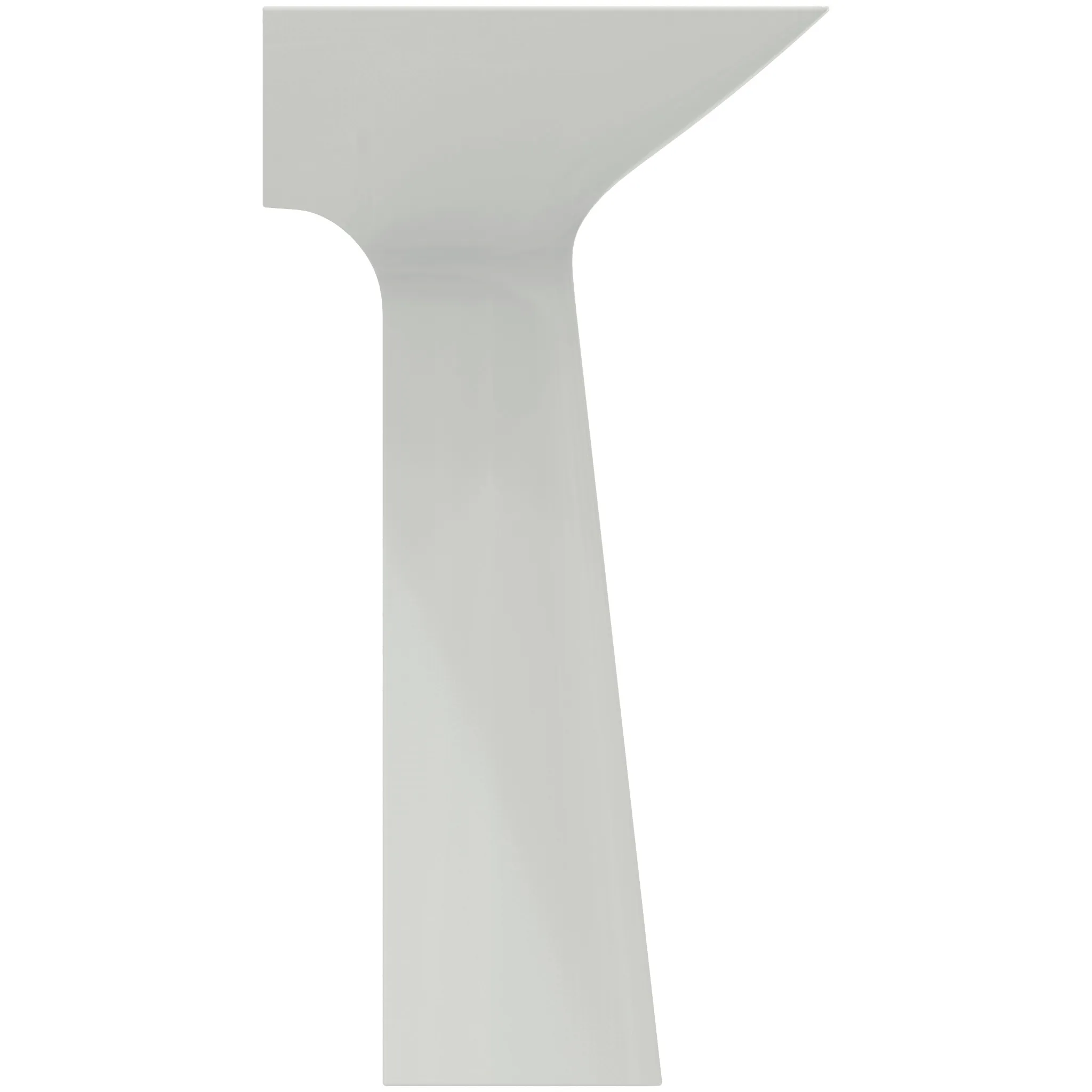 Waschbecken „Tipo-Z“ 74 × 47 × 90 cm, Hahnlochposition mittig in Weiß Waschbecken „Tipo-Z“ 74 × 47 × 90 cm, Hahnlochposition mittig in Weiß