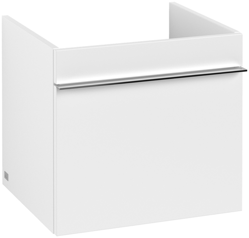 Villeroy & Boch Waschtischunterschrank „Venticello“ für Schrankwaschtisch 46,6 × 42 × 42,5 × 42,5 cm in Weiß Matt, mittig