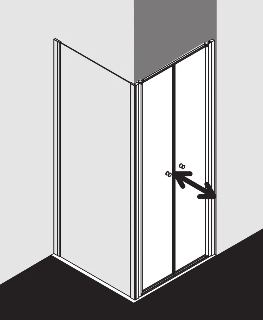 Kermi Duschdesign IBIZA 2000 Pendeltür, 1750x700 mm, Silber Mattglanz Kermi Duschdesign IBIZA 2000 Pendeltür, 1750x700 mm, Silber Mattglanz