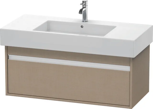 Duravit Waschtischunterschrank wandhängend „Ketho“ 100 × 41 × 45,5 cm Leinen Duravit Waschtischunterschrank wandhängend „Ketho“ 100 × 41 × 45,5 cm Leinen