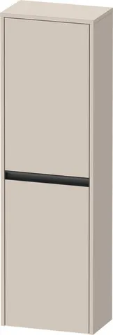 Duravit Halbhochschrank „Ketho.2“ 40 × 132 × 24 cm in Taupe Matt