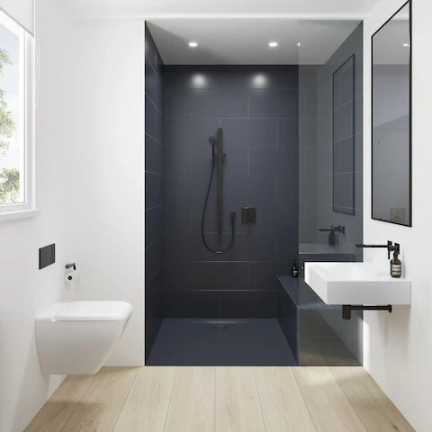 Bette quadrat Duschwanne „BetteFlat“ 120 × 120 cm in Jasmin Bette quadrat Duschwanne „BetteFlat“ 120 × 120 cm in Jasmin