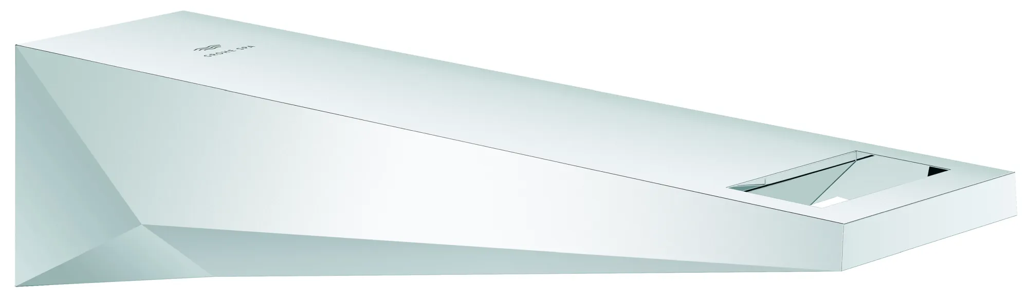 Wanneneinlauf Allure Brilliant 13485, Wandmontage, Ausladung 161 mm, chrom Wanneneinlauf Allure Brilliant 13485, Wandmontage, Ausladung 161 mm, chrom