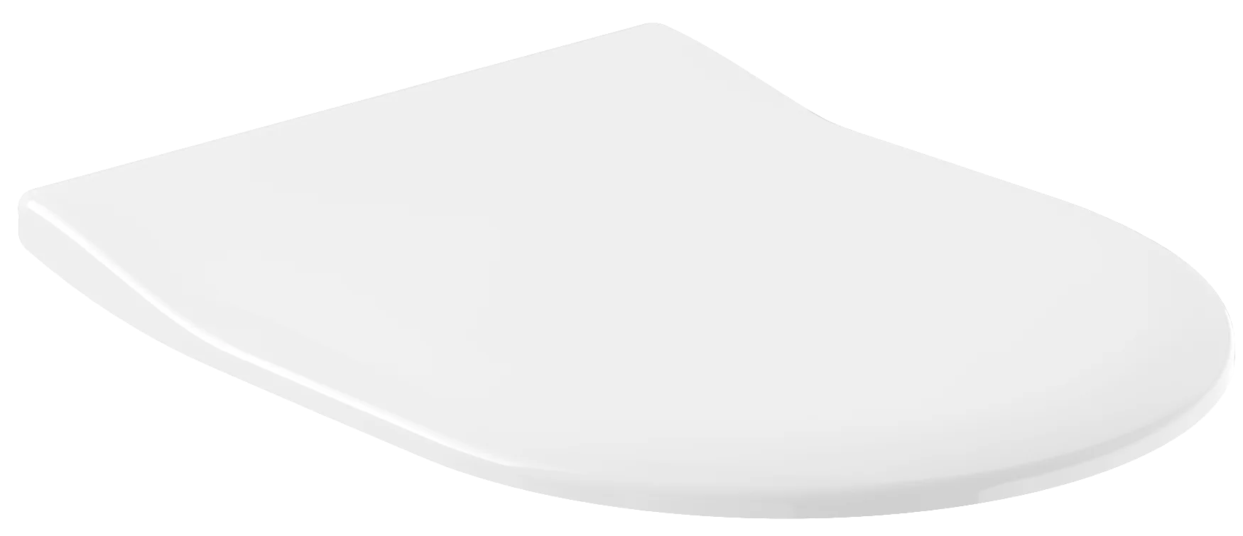 Villeroy & Boch Subway WC-Sitz SlimSeat 374x439x48mm Oval Weiß Alpin Villeroy & Boch Subway WC-Sitz SlimSeat 374x439x48mm Oval Weiß Alpin