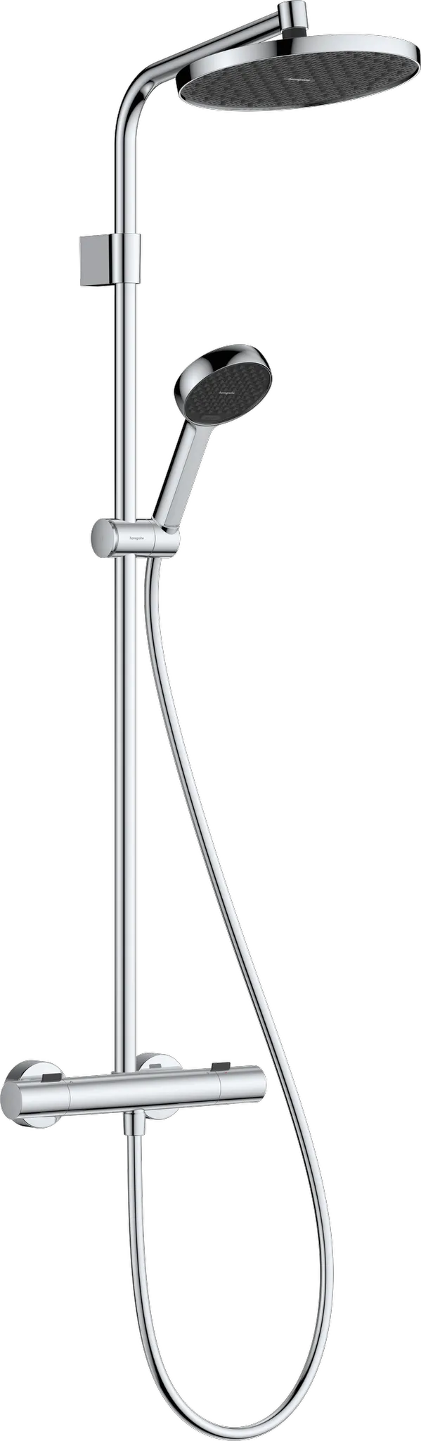 Activera S Showerpipe 240 1jet EcoSmart mit Ecostat Fine Varia, Chrom