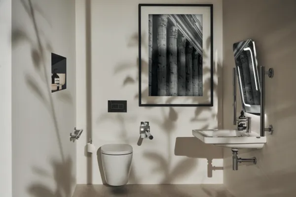 Waschbecken „ConnectFreedom“ 60 × 55,5 × 16,5 cm, Hahnlochposition mittig Waschbecken „ConnectFreedom“ 60 × 55,5 × 16,5 cm, Hahnlochposition mittig