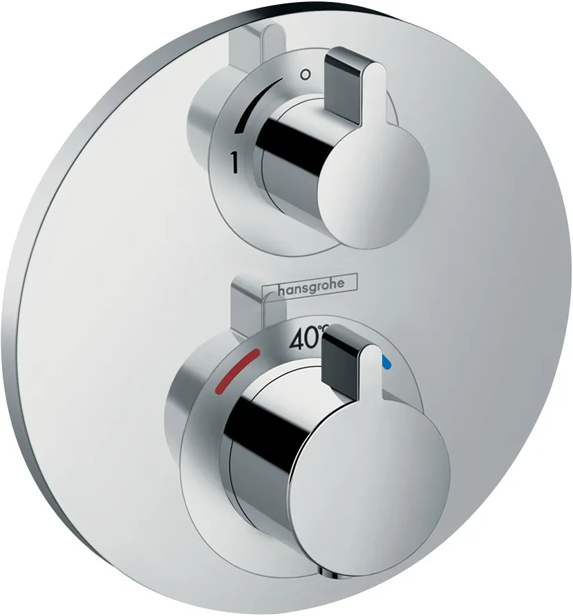 Thermostat Unterputz Ecostat S Fertigset 1 Verbraucher chrom