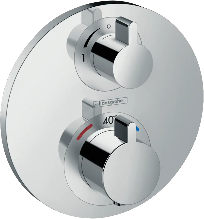 Thermostat Unterputz Ecostat S Fertigset 1 Verbraucher chrom Thermostat Unterputz Ecostat S Fertigset 1 Verbraucher chrom