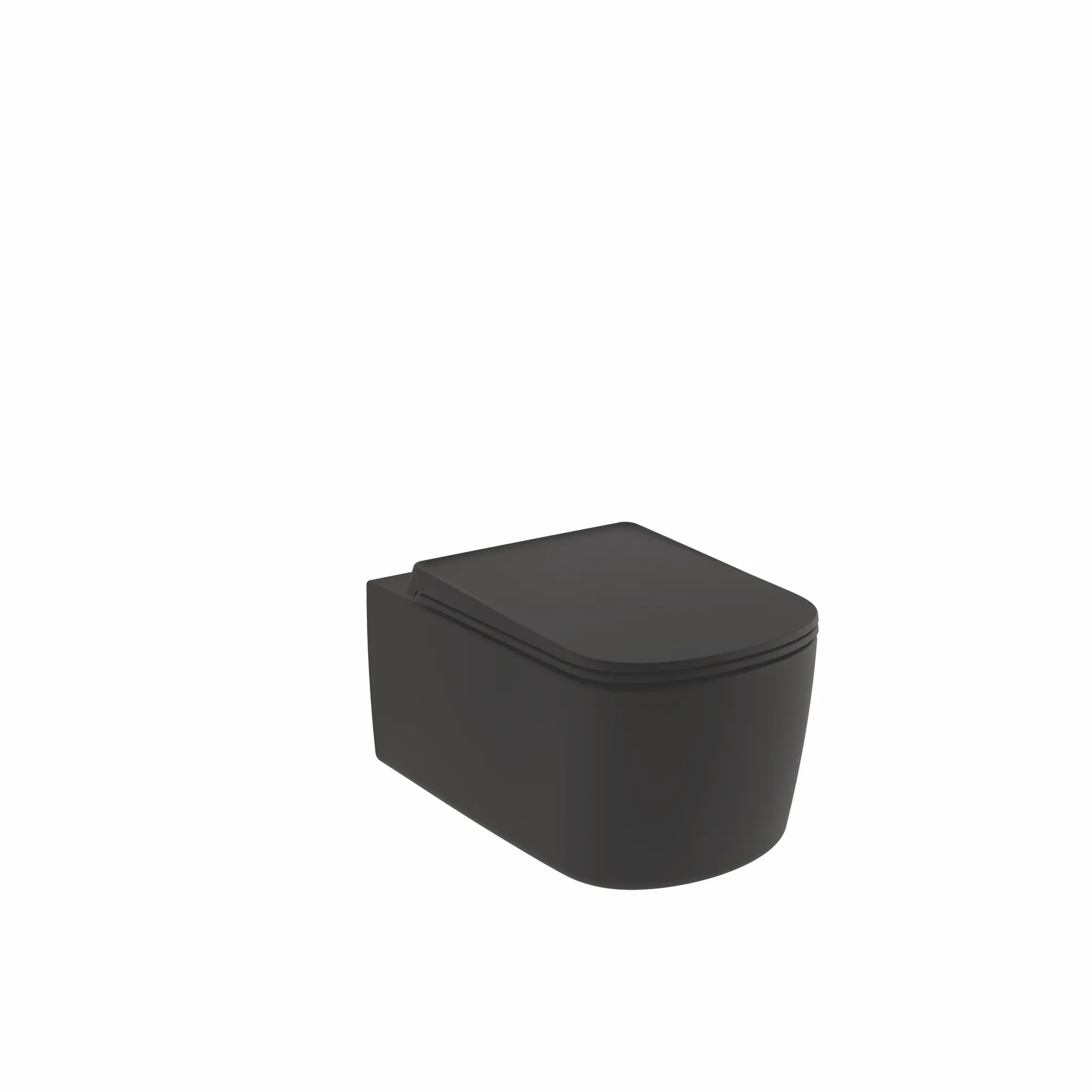 Kludi-RESA S Wand-WC mit WC-Sitz, Mattschwarz, Spiralflush, Soft Close, Quick Release Kludi-RESA S Wand-WC mit WC-Sitz, Mattschwarz, Spiralflush, Soft Close, Quick Release