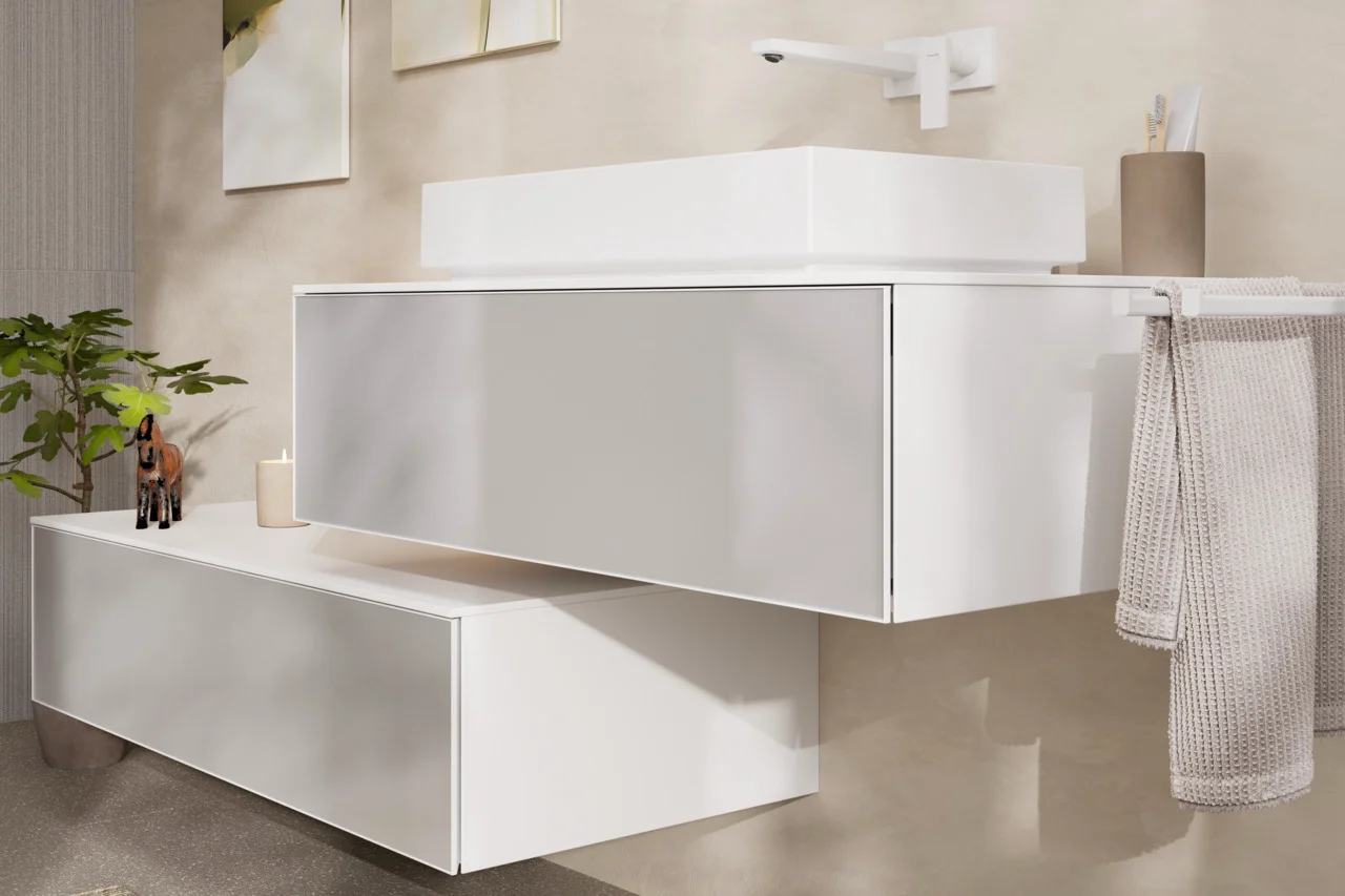 Hansgrohe Metropol Einhebel-Waschtischmischer Unterputz, mattweiß, Ausladung 225 mm, Hebelgriff, Normalstrahl, max. Durchfluss 5 l/min Hansgrohe Metropol Einhebel-Waschtischmischer Unterputz, mattweiß, Ausladung 225 mm, Hebelgriff, Normalstrahl, max. Durchfluss 5 l/min