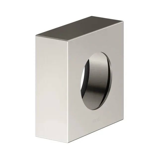 IXMO 59551050282 Verlängerungs-Rosette für Ab- u.Umstellventil, eckig Höhe 25 mm Nickel gebürstet