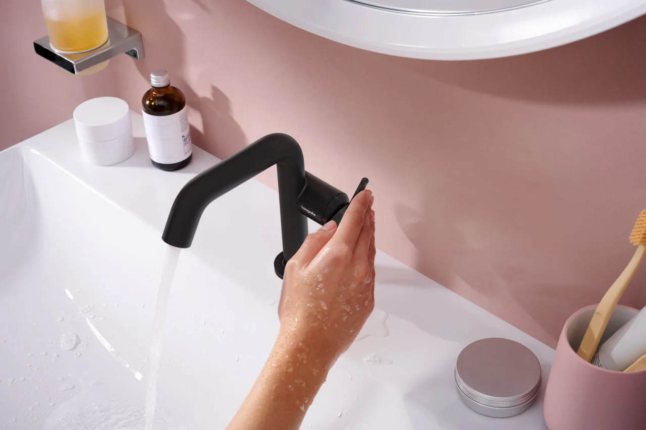 Hansgrohe Xelu Q Waschtisch, weiß, 800x480 mm, wandhängend, mit Hahnloch, ohne Überlauf, SmartClean Glasur