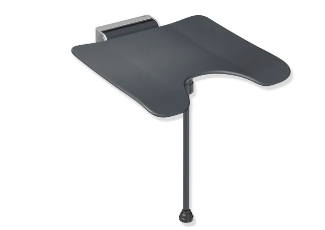 Klappsitz „System 900“ in Anthrazitgrau Klappsitz „System 900“ in Anthrazitgrau