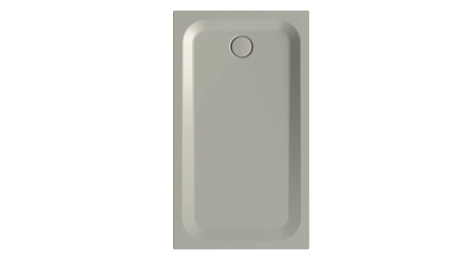 Bette rechteck Duschwanne „BetteUltra“ 1400 × 800 mm mit BetteAntirutsch Pro, ohne Oberflächenveredelung, ohne Wannenträger, in Stone