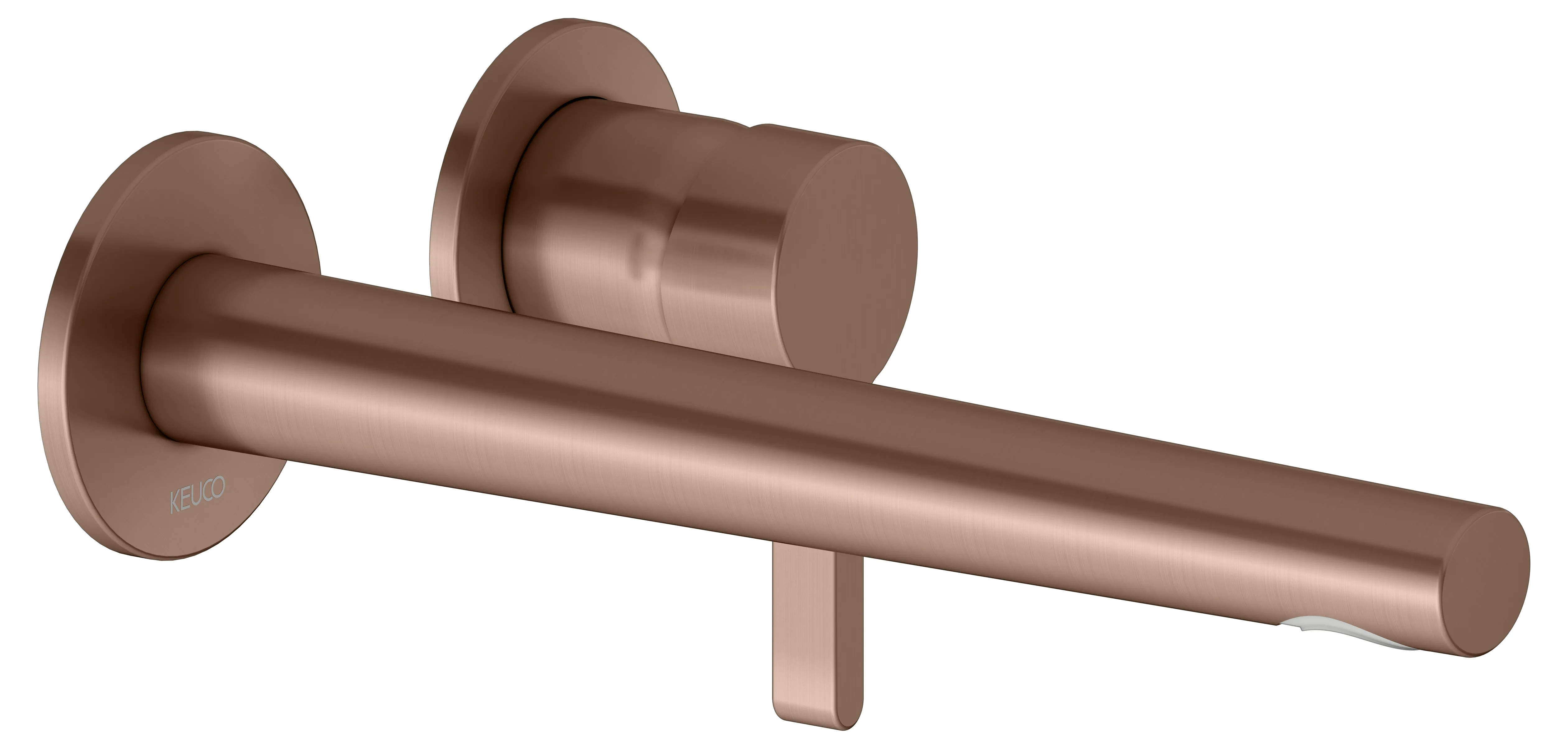 Edition 400 Einhebel-Waschtischmischer UP Ausladung 243 mm Rotgold gebürstet