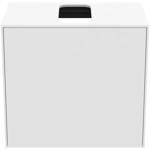 Ideal Standard Waschtischunterschrank Conca, 1 Auszug, mit mittigem Ausschnitt, 602x373x550mm, Weiß Ideal Standard Waschtischunterschrank Conca, 1 Auszug, mit mittigem Ausschnitt, 602x373x550mm, Weiß
