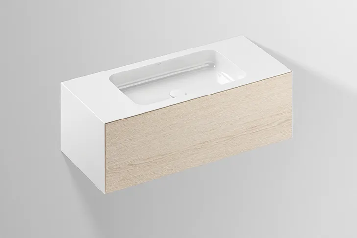 Alape Waschplatz Folio4 Eiche gebürstet