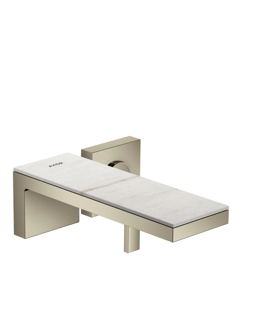 Hansgrohe AXOR MyEdition Platte 245 mm Marmor Lasa Covelano Vena Oro abnehmbar