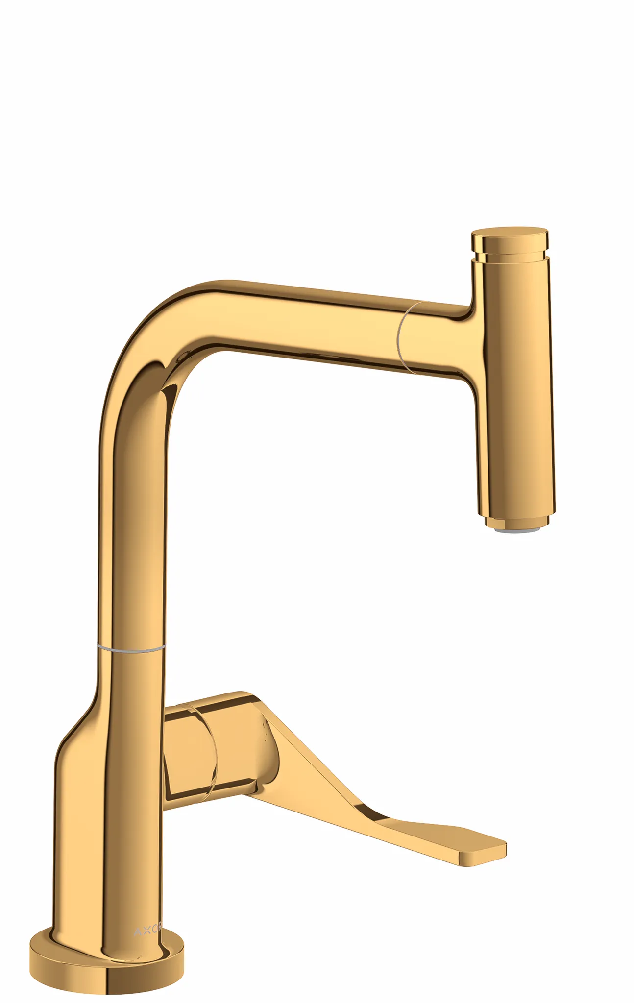 Hansgrohe AXOR Citterio Einhebel-Küchenmischer Select 230, Polished Gold Optic
