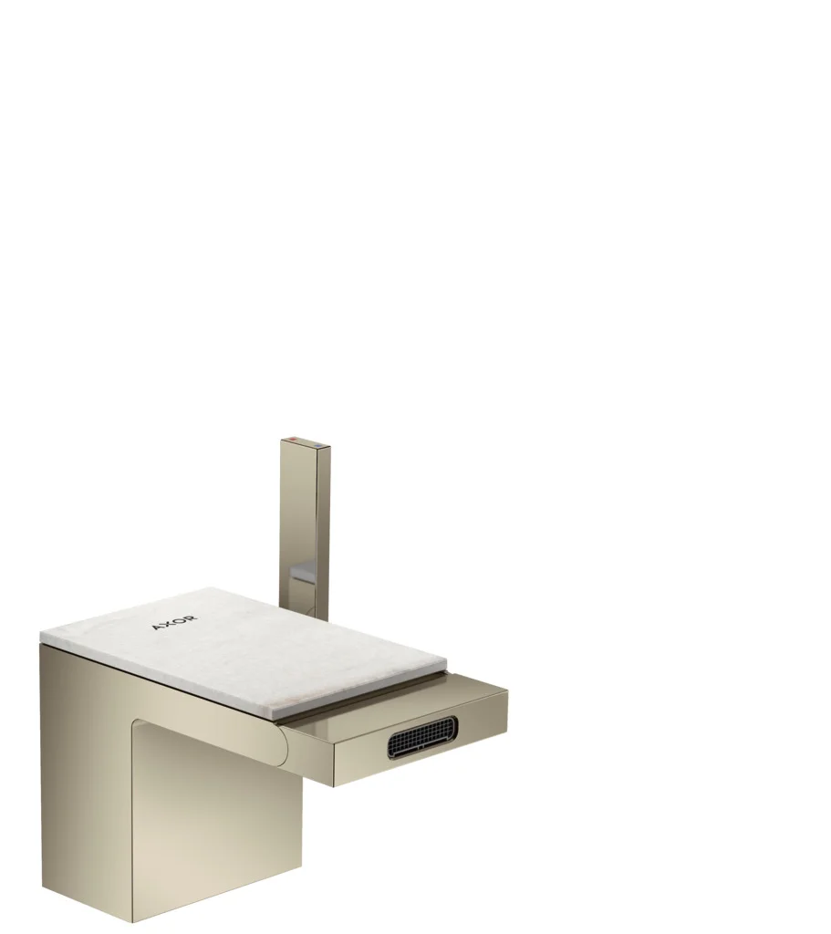 Hansgrohe AXOR MyEdition Platte 117 mm Marmor Lasa Covelano Vena Oro abnehmbar Hansgrohe AXOR MyEdition Platte 117 mm Marmor Lasa Covelano Vena Oro abnehmbar