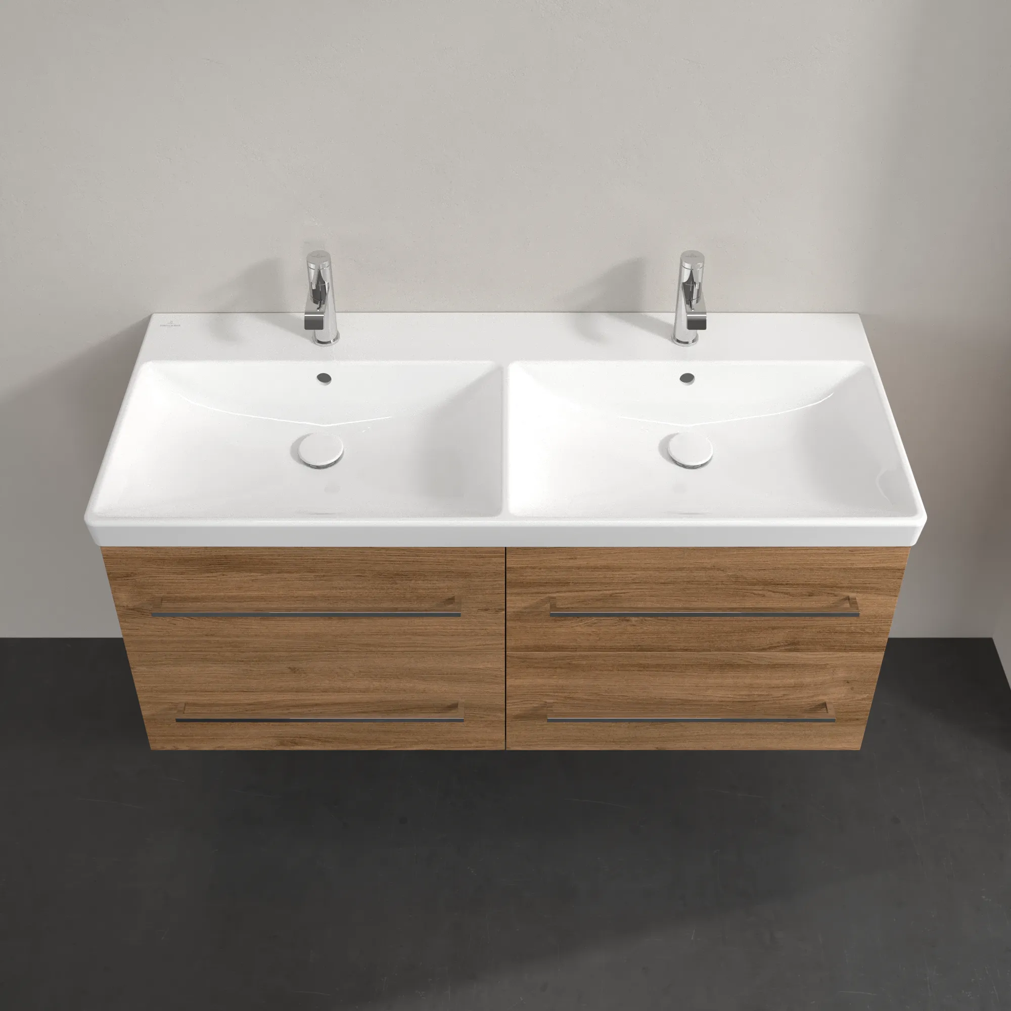 Villeroy & Boch Avento Unterschrank für Unterbauwaschbecken 1180x514x484mm Kansas Oak