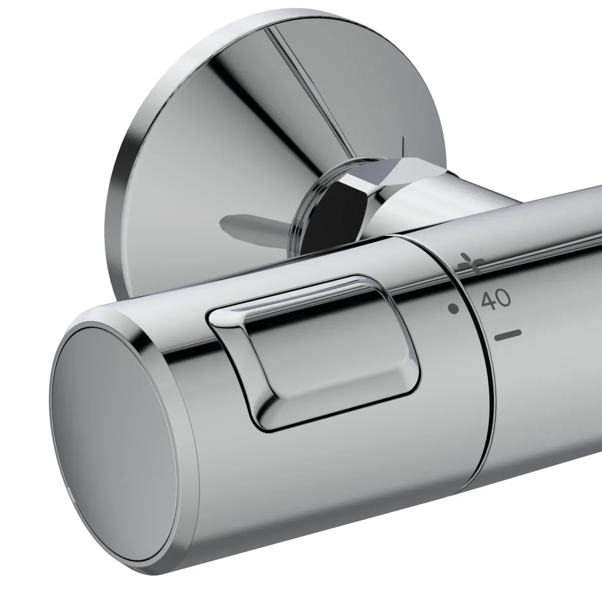 Ideal Standard Ceratherm T25 Duschsystem mit Brausethermostat Chrom Ideal Standard Ceratherm T25 Duschsystem mit Brausethermostat Chrom