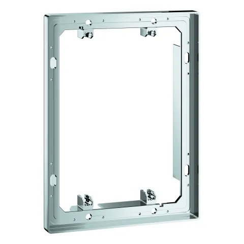 Montageset 38957, zum wandbündigen Einbau von Skate Cosmopolitan WC-Betätigungen mit Glasoberfläche Montageset 38957, zum wandbündigen Einbau von Skate Cosmopolitan WC-Betätigungen mit Glasoberfläche