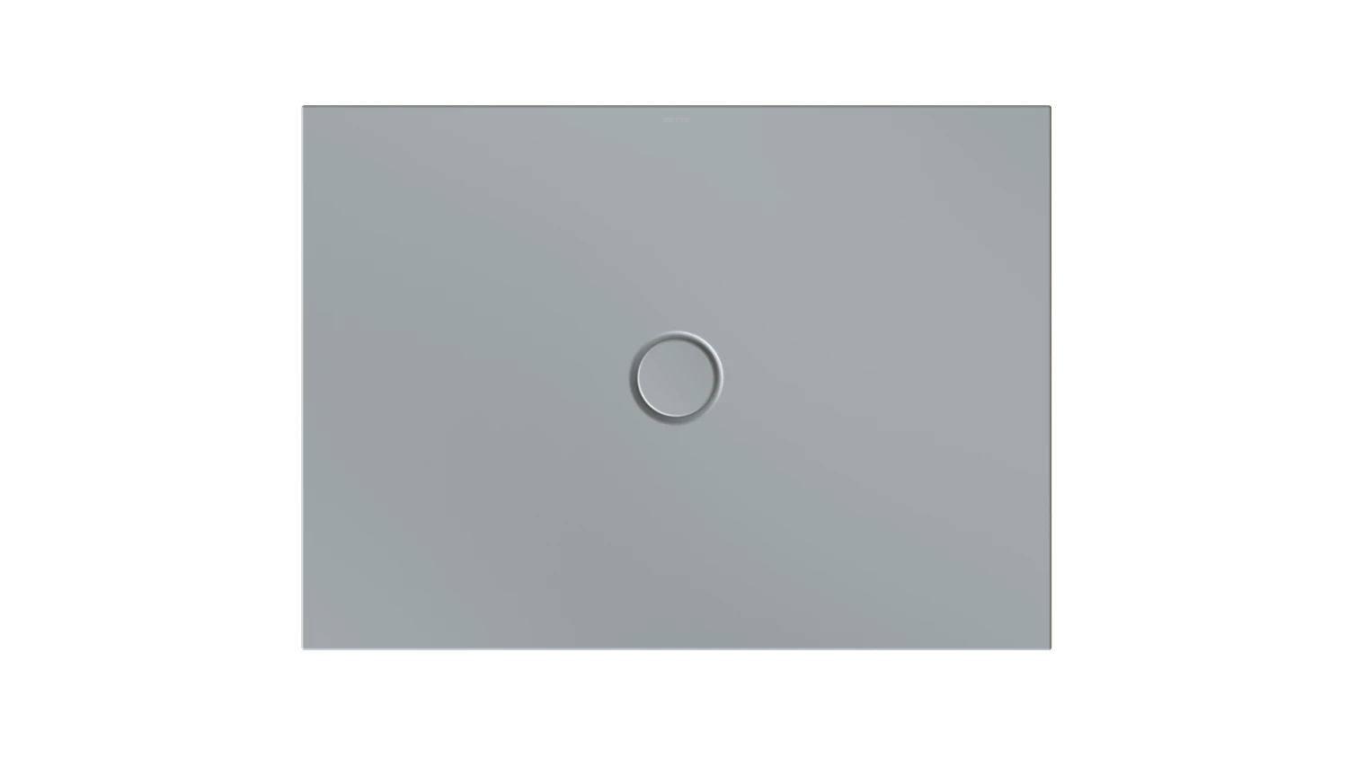 Bette rechteck Duschwanne „BetteFloor“ 1100 × 800 mm ohne Oberflächenbeschichtung, ohne Oberflächenveredelung, ohne Wannenträger, in Quartz