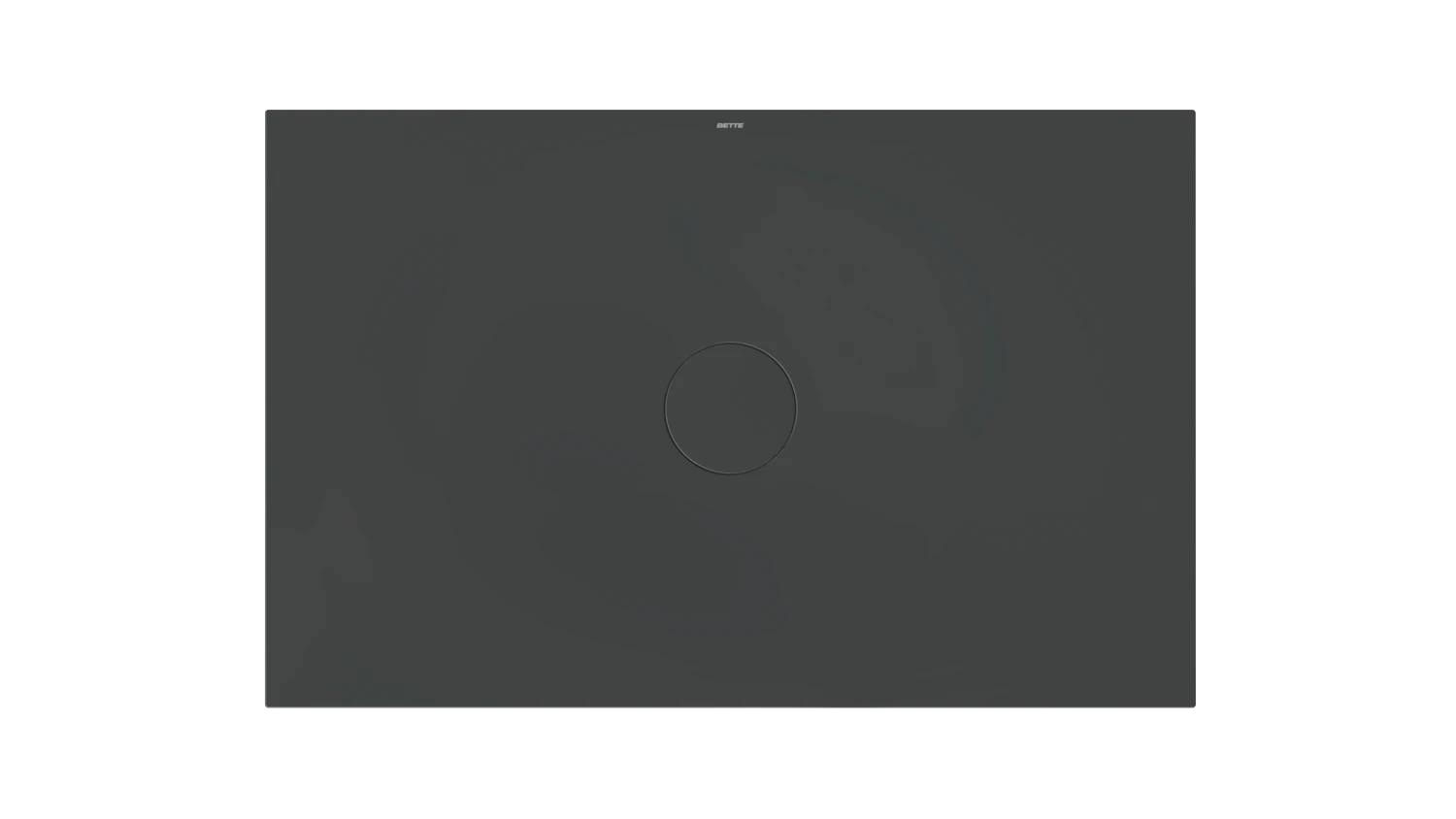 Bette rechteck Duschwanne „BetteAir“ 1400 × 900 mm ohne Oberflächenbeschichtung, ohne Oberflächenveredelung, mit Minimum-Wannenträger, in Schwarz