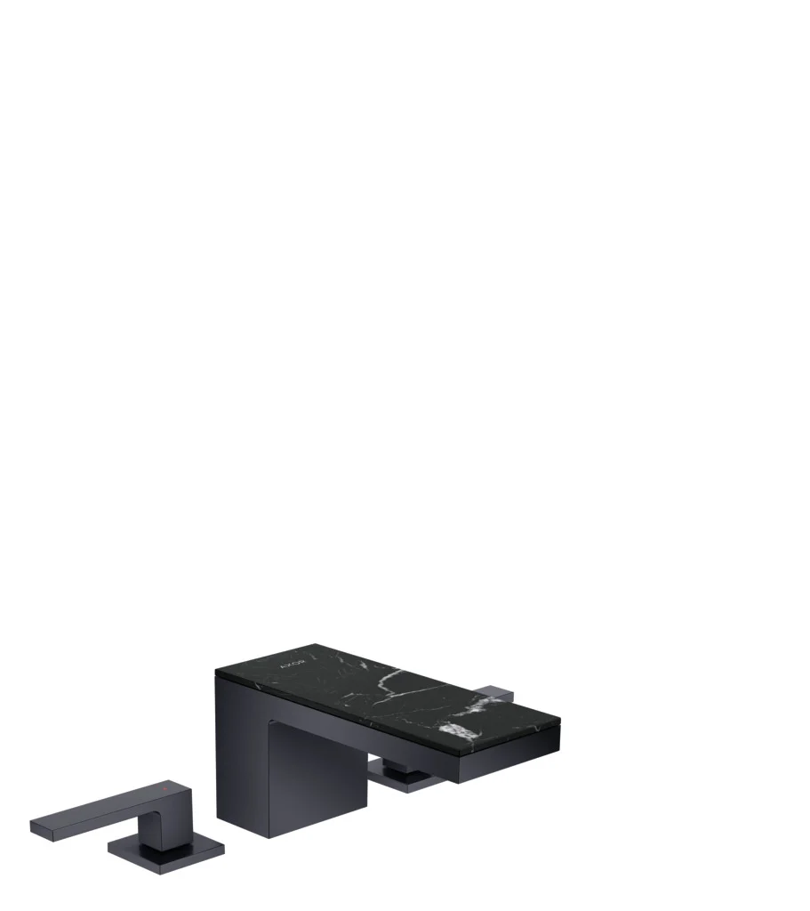 Hansgrohe AXOR MyEdition Platte 200 mm Marmor Nero Marquina abnehmbar