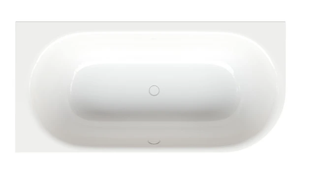 Bette oval Badewanne „BetteLux Oval IV Silhouette“ 195 × 95 cm in Weiß