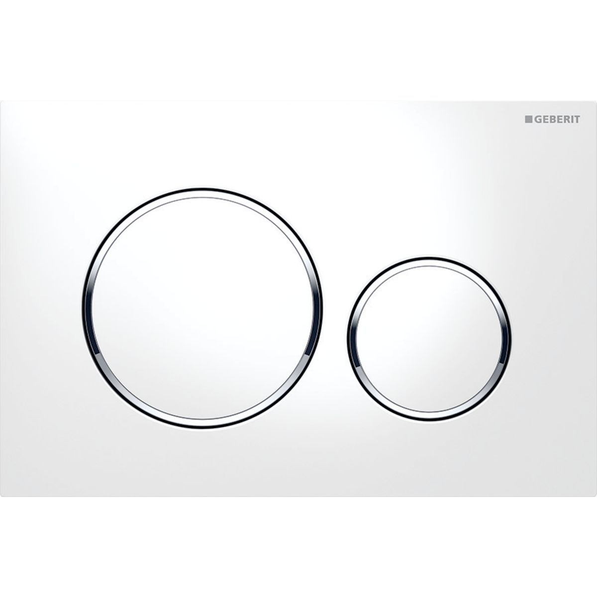 Set-Dusch-WC Geberit AquaClean Alba Komplettanlage mit mit Geberit Betätigungsplatte Sigma20 Geberit und Vorwandelement