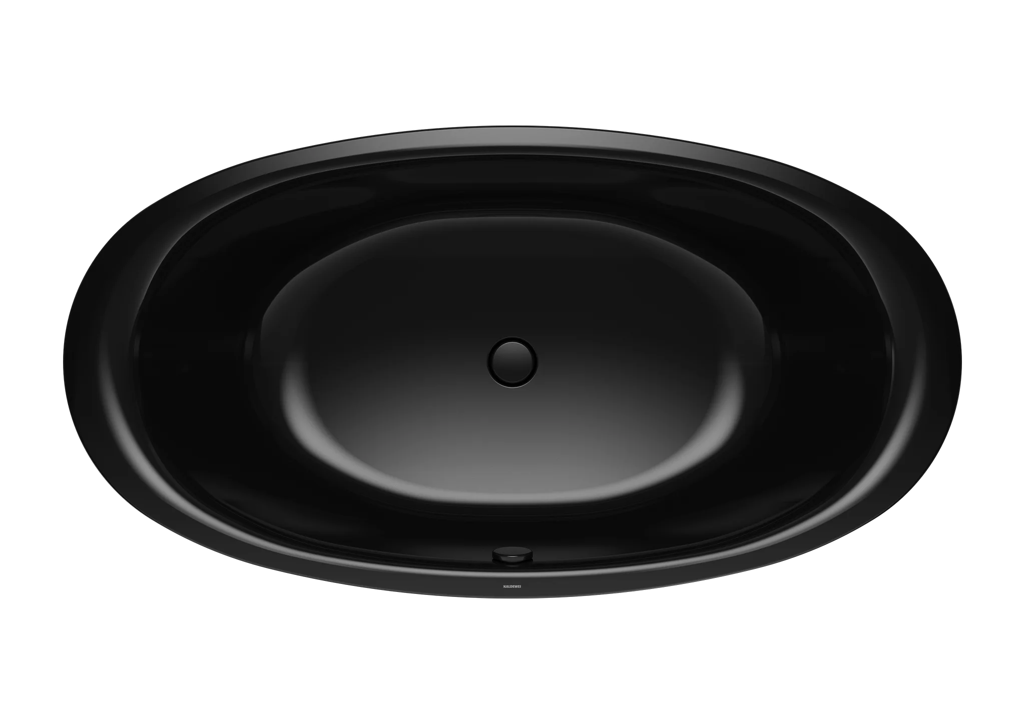 Kaldewei Badewanne „Ellipso Duo Oval“ freistehend oval 190 × 100 cm in schwarz Kaldewei Badewanne „Ellipso Duo Oval“ freistehend oval 190 × 100 cm in schwarz