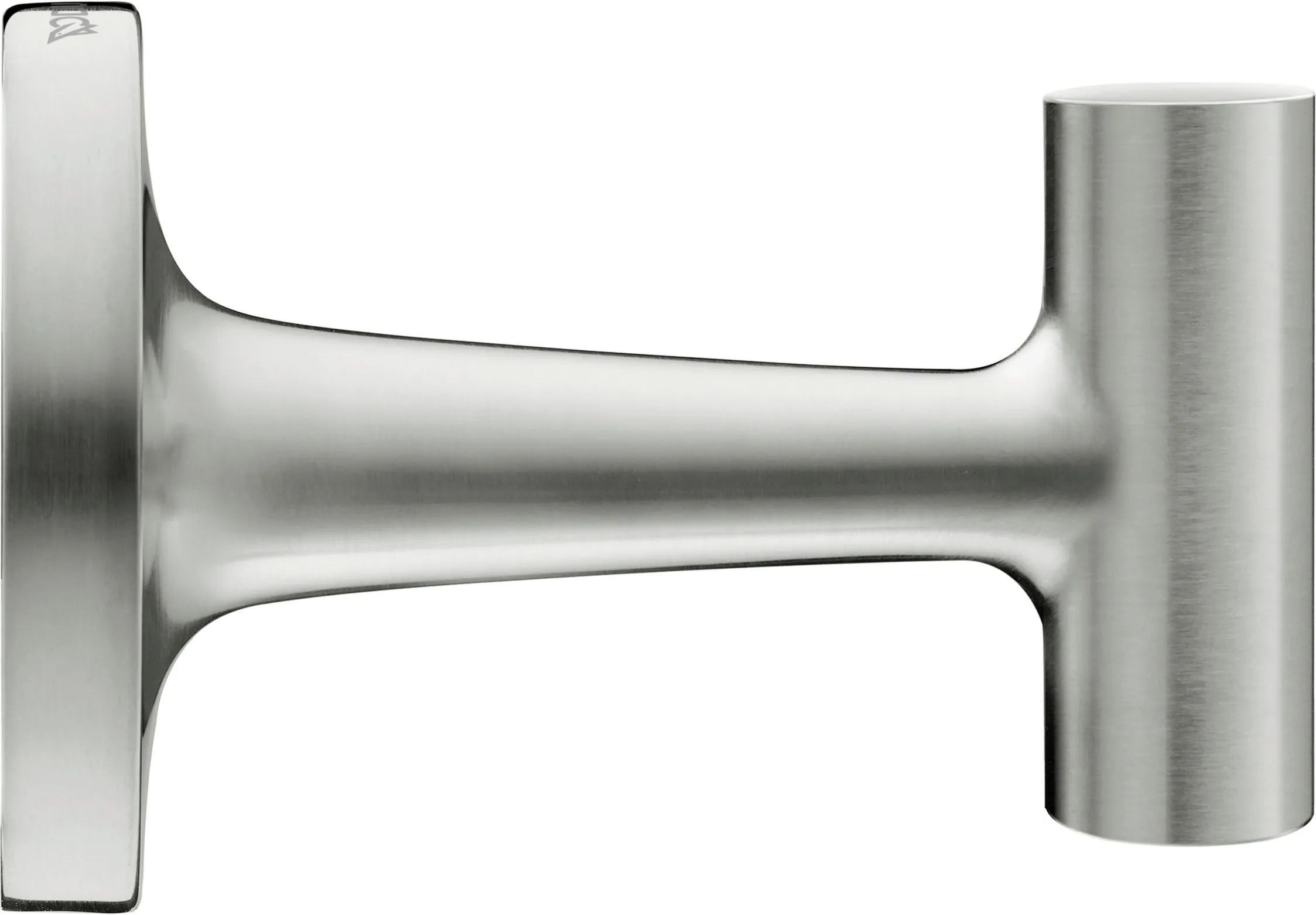Duravit Starck T Handtuchhaken, Edelstahl Gebürstet, 60x99x60 Duravit Starck T Handtuchhaken, Edelstahl Gebürstet, 60x99x60