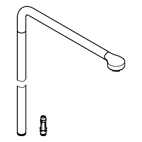 Ersatzrohr 48497, für Duschsysteme, 15 cm länger gegenüber Originalrohr für Duschsysteme, nur einsetzbar bei Euphoria SmartControl Duschsystemen 26 507 und 26 508, chrom Ersatzrohr 48497, für Duschsysteme, 15 cm länger gegenüber Originalrohr für Duschsysteme, nur einsetzbar bei Euphoria SmartControl Duschsystemen 26 507 und 26 508, chrom