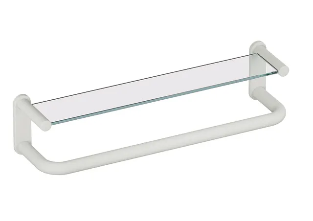HEWI Ablage mit Haltegriff Serie 801, Lichtgrau