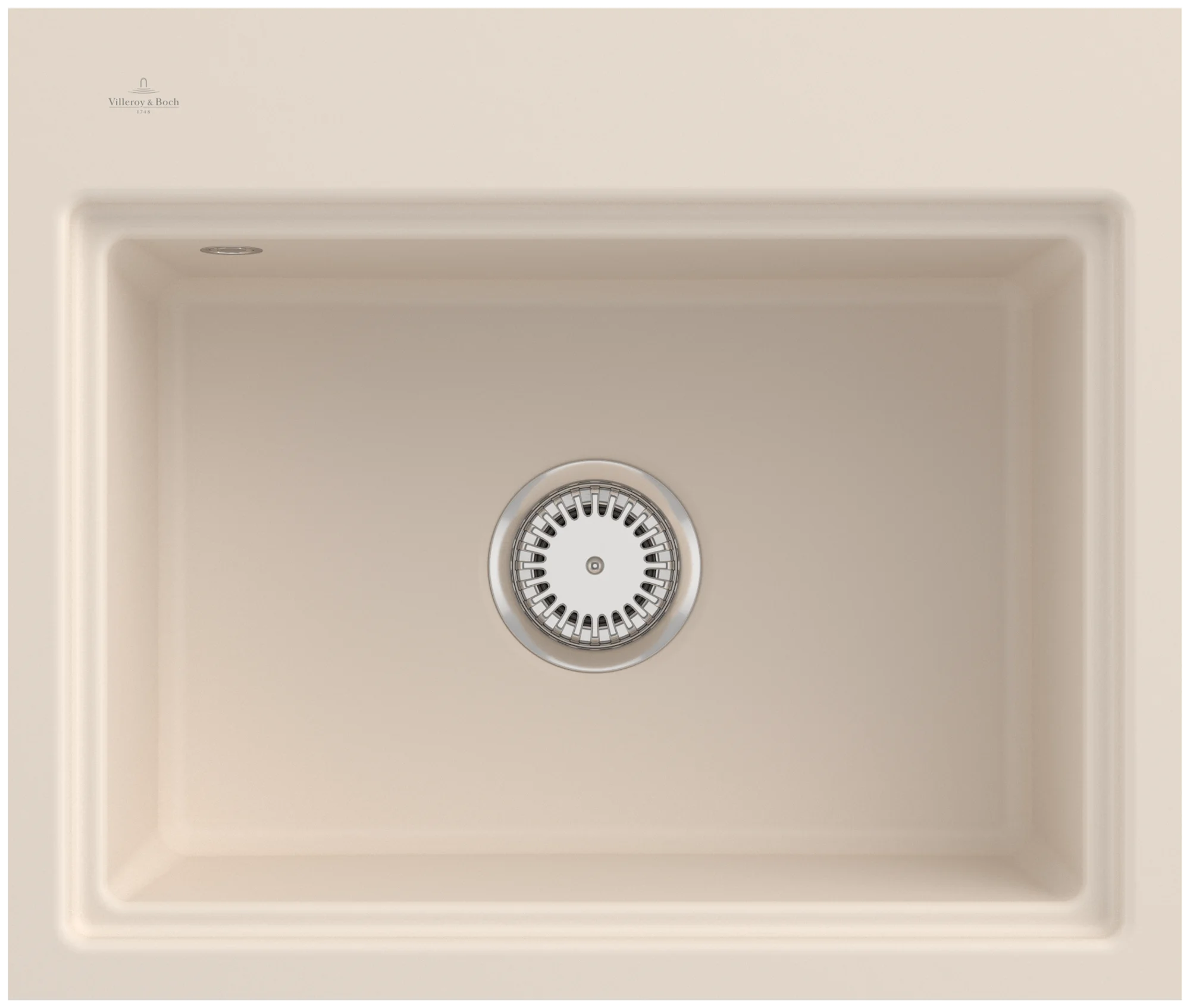 Villeroy & Boch Subway Style 60 S Flat 336A1F, flächenbündige Spüle, 600 x 510 mm Villeroy & Boch Subway Style 60 S Flat 336A1F, flächenbündige Spüle, 600 x 510 mm