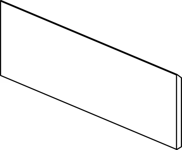 Ideal Standard Connect Air Auszugsfront, weiß glänzend und matt, für WTU 600 mm