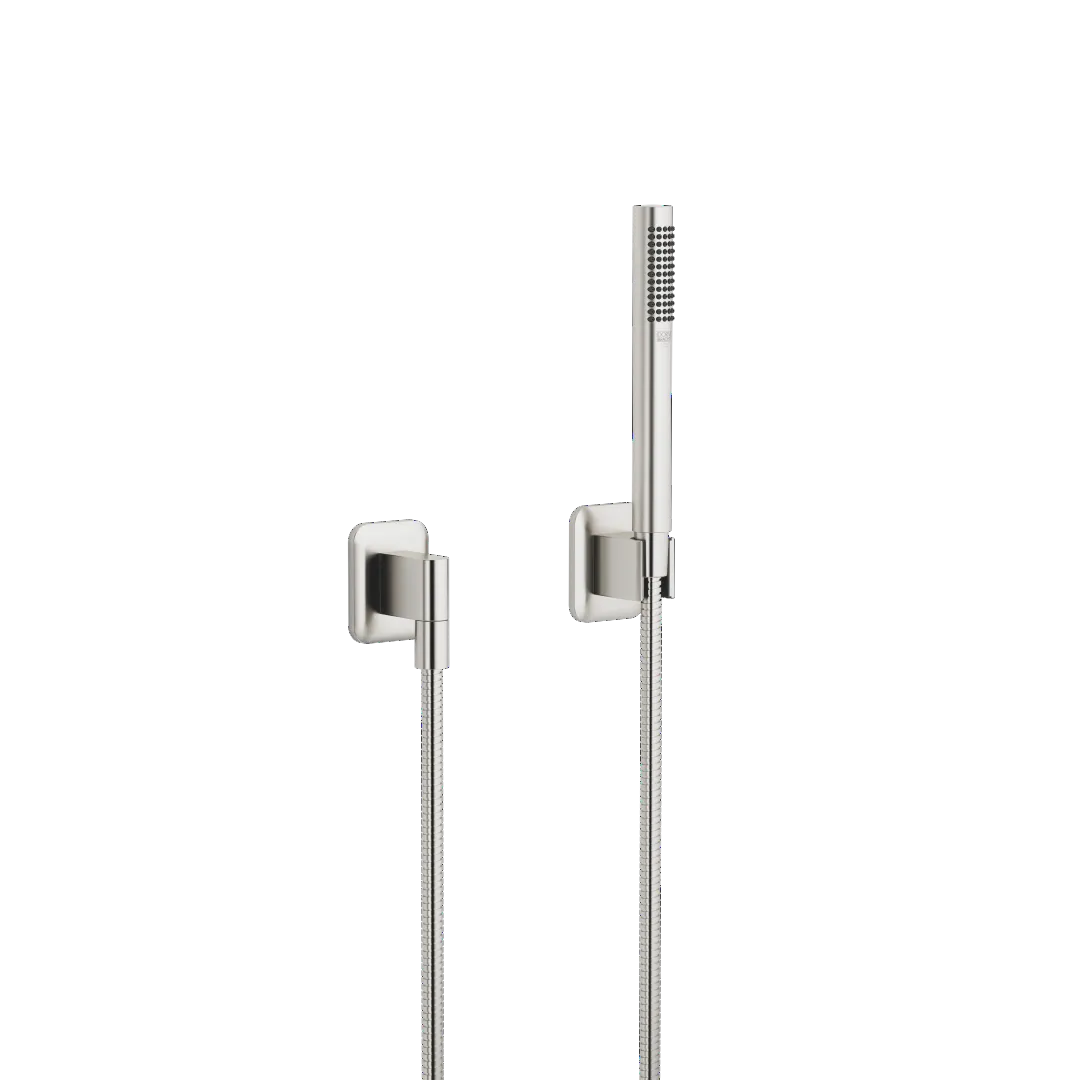 Schlauchbrausegarnitur mit Einzelrosetten LISSÉ Chrom 27802845 Schlauchbrausegarnitur mit Einzelrosetten LISSÉ Chrom 27802845