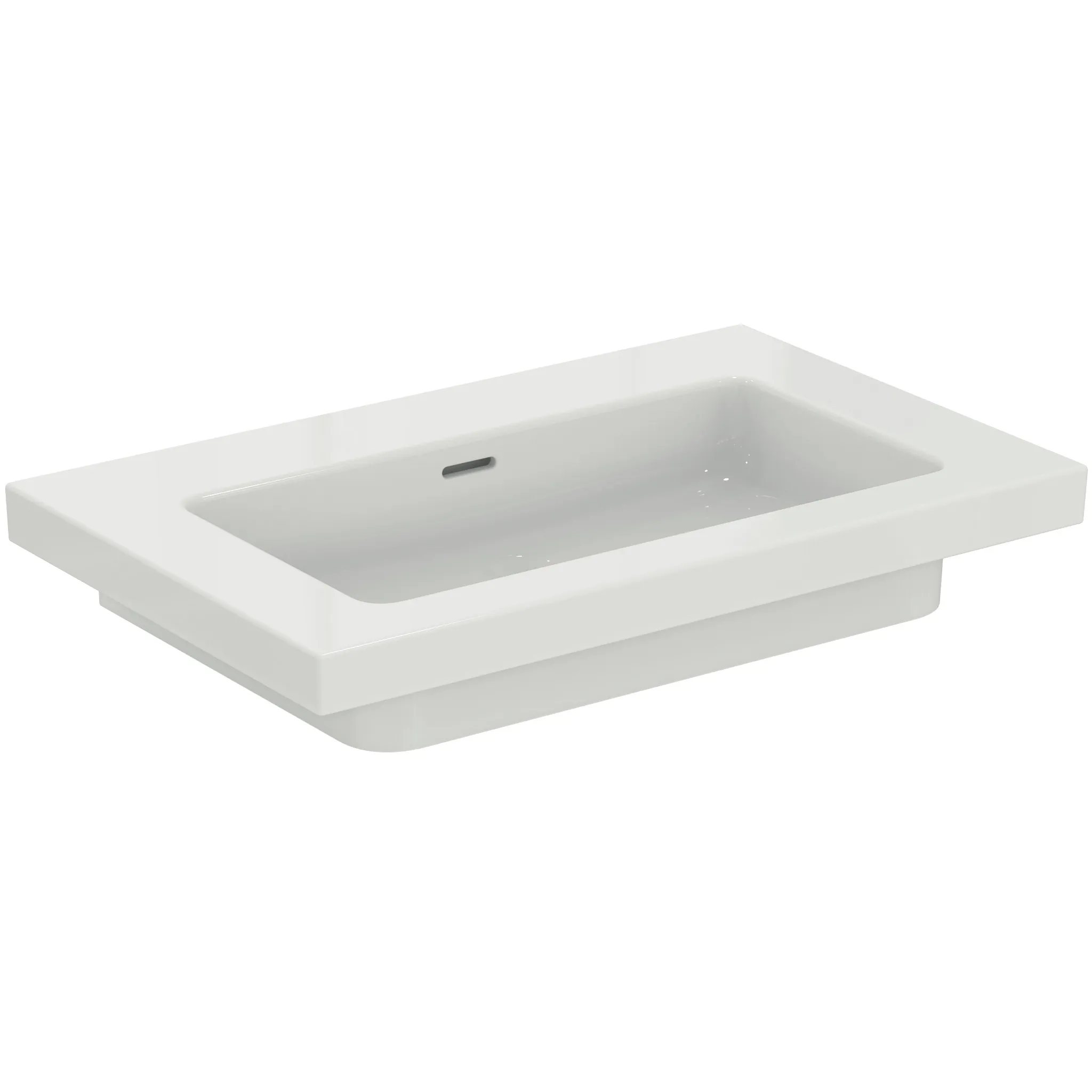 Waschbecken „Extra“ 81 × 51 × 15 cm in Weiß