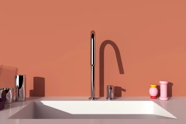 Ideal Standard Gusto 2-Loch-Küchenarmatur Ausladung 240mm 2-Funktions-Brause Chrom Ideal Standard Gusto 2-Loch-Küchenarmatur Ausladung 240mm 2-Funktions-Brause Chrom