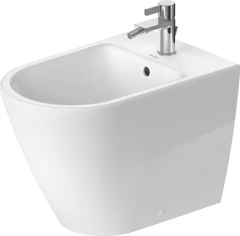 Duravit Stand-Bidet back to wall „D-Neo“, Befestigung sichtbar 37 × 58 × 40 cm Duravit Stand-Bidet back to wall „D-Neo“, Befestigung sichtbar 37 × 58 × 40 cm