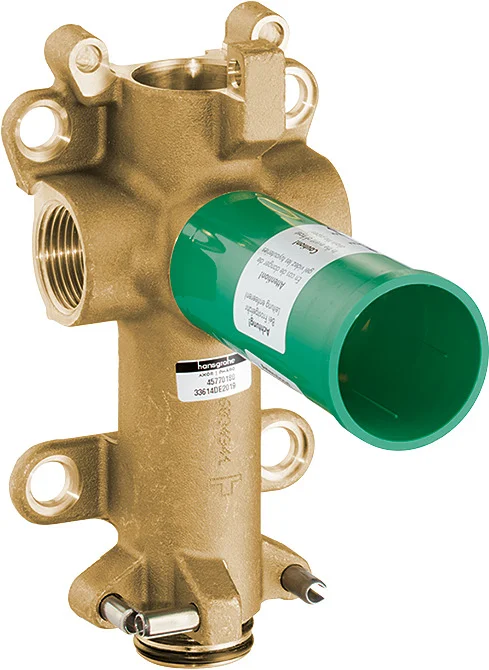 Hansgrohe AXOR One Absperrventil Unterputz, Grundkörper DN15, Anschluss links/rechts, Durchfluss 30 l/min, schallentkoppelt Hansgrohe AXOR One Absperrventil Unterputz, Grundkörper DN15, Anschluss links/rechts, Durchfluss 30 l/min, schallentkoppelt