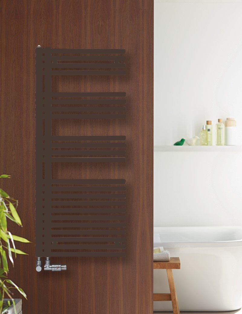 Zehnder Design-Heizkörper „Forma Asym“ für Warmwasser-Zentralheizung oder gemischten Betrieb mit 50 mm-Mittelanschluss 59,6 × 168,1 cm in Brown Quartz Zehnder Design-Heizkörper „Forma Asym“ für Warmwasser-Zentralheizung oder gemischten Betrieb mit 50 mm-Mittelanschluss 59,6 × 168,1 cm in Brown Quartz