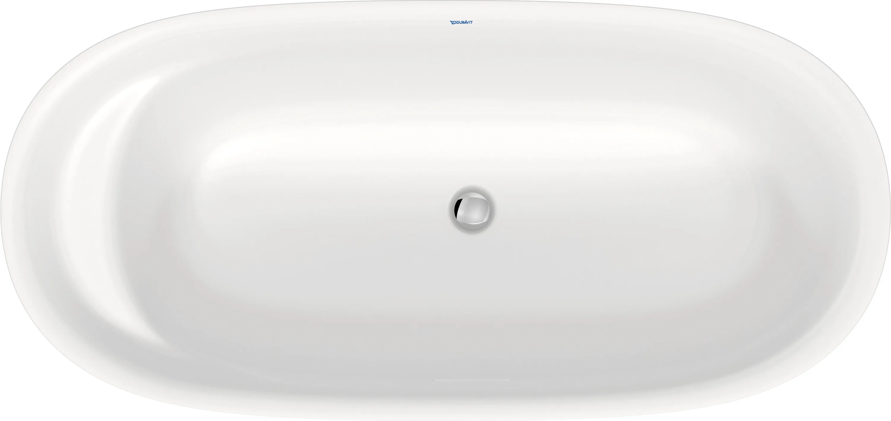 Duravit Badewanne „Cape Cod“ freistehend oval 165 × 78 cm