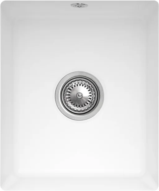 Villeroy & Boch Subway 45 SU Unterbauspüle, 375 x 440 mm, Stone White CeramicPlus